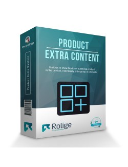 Product Extra Content Module for PrestaShop